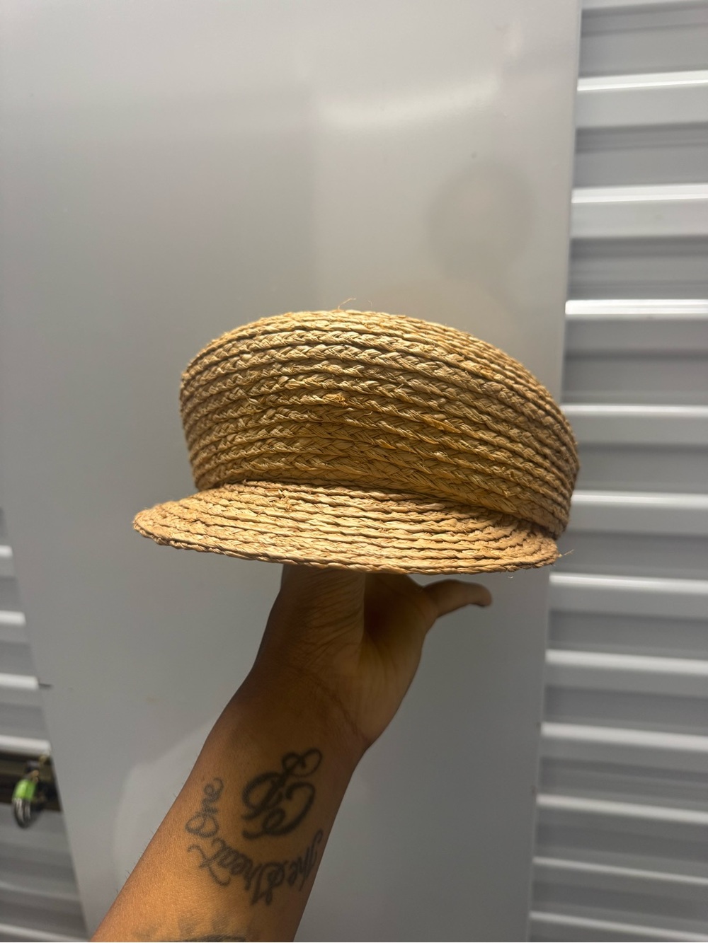 Meshika Raffia Hat size Small